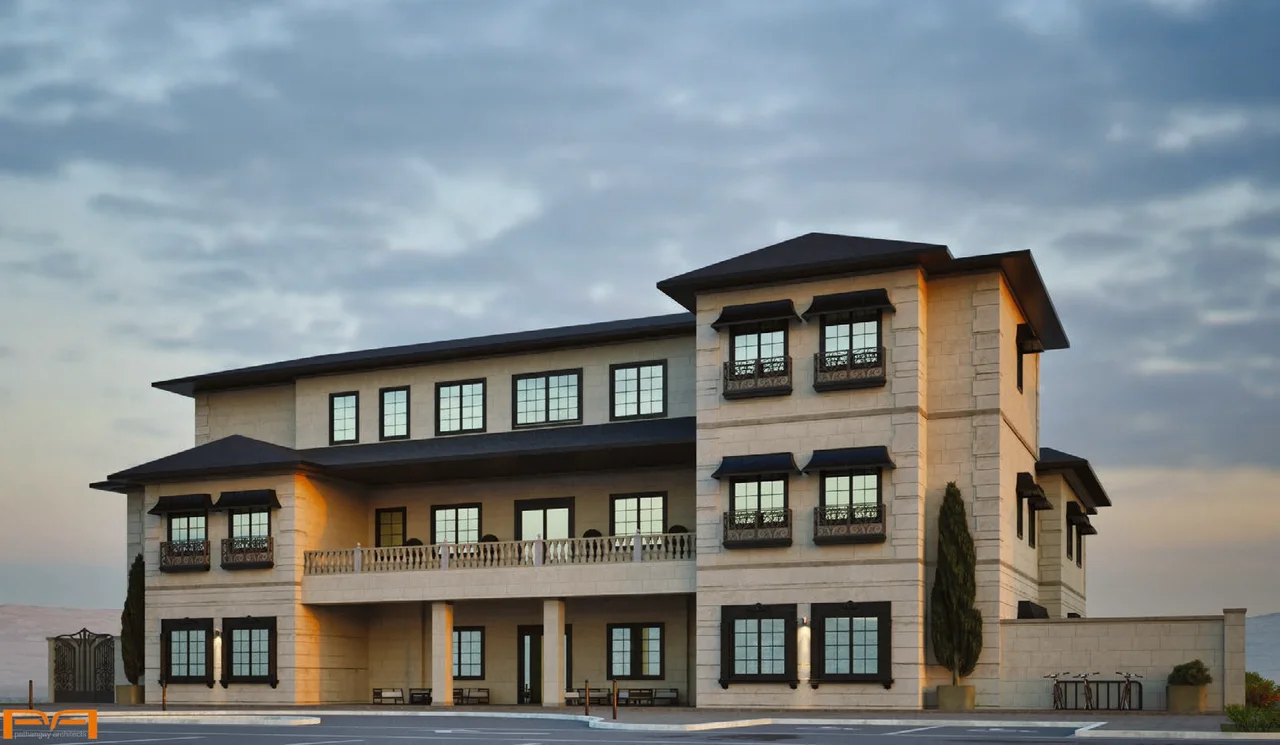 Architectural rendering of Capital Club in Scottsdale